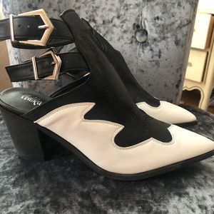 Black Western Booties